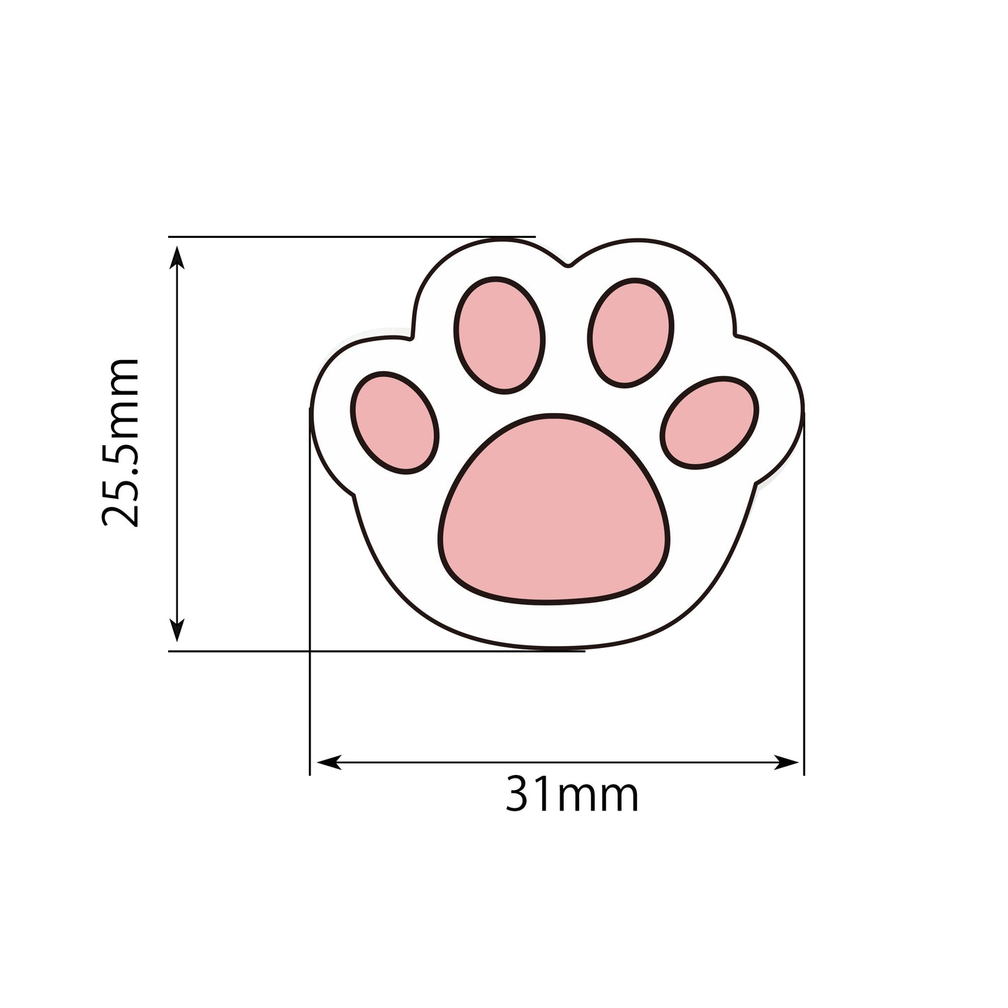 ぷにゃマグ【白】(2個セット)