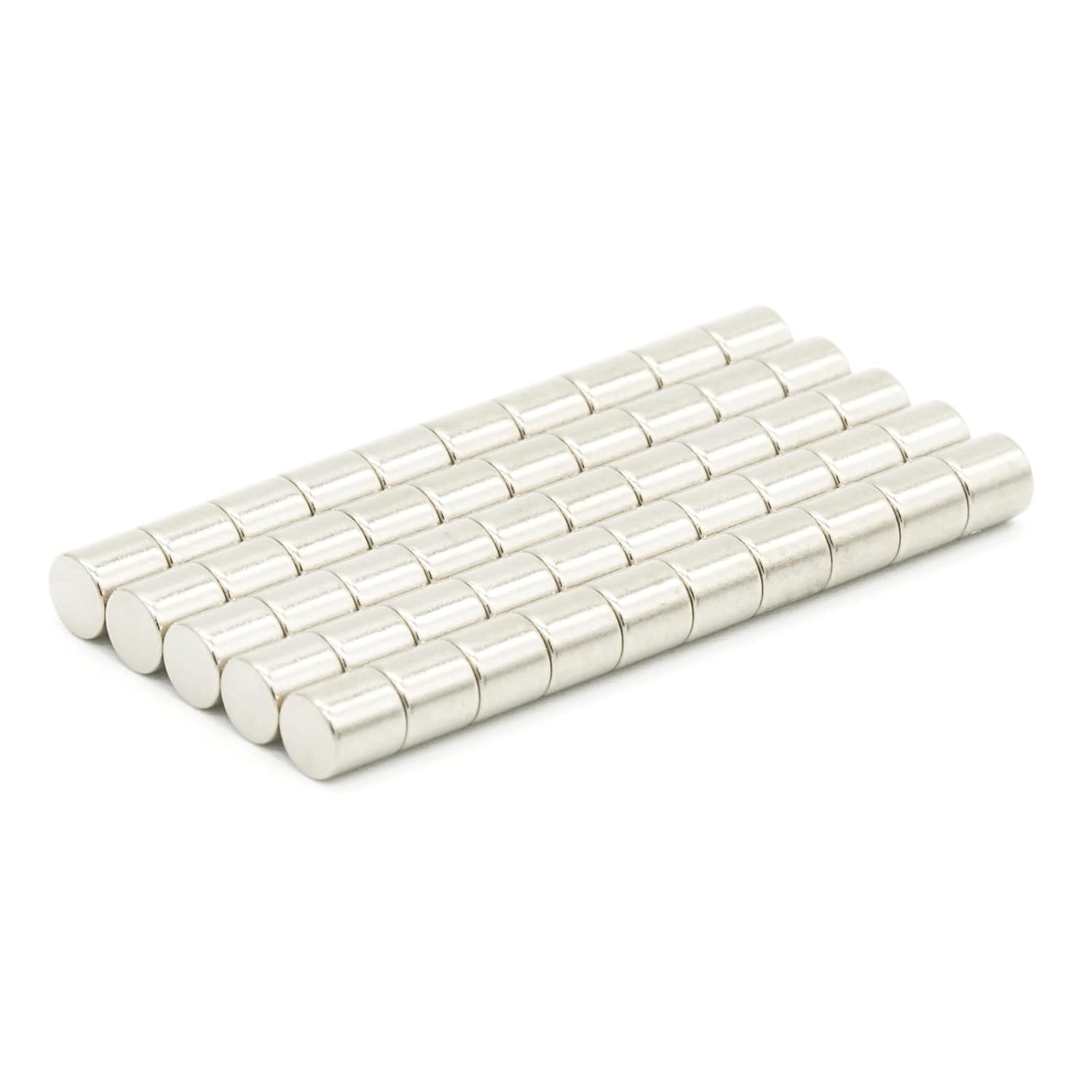 【耐熱強力】ネオジム磁石 N48SH, Φ3×3 (mm), (寸法公差±0.05mm) 【耐熱150℃】【防錆特殊4層メッキ】 DIY 小型 丸型 工業用 キッチン 浴室 室外 事務所 多用途 KYOKEI (50)