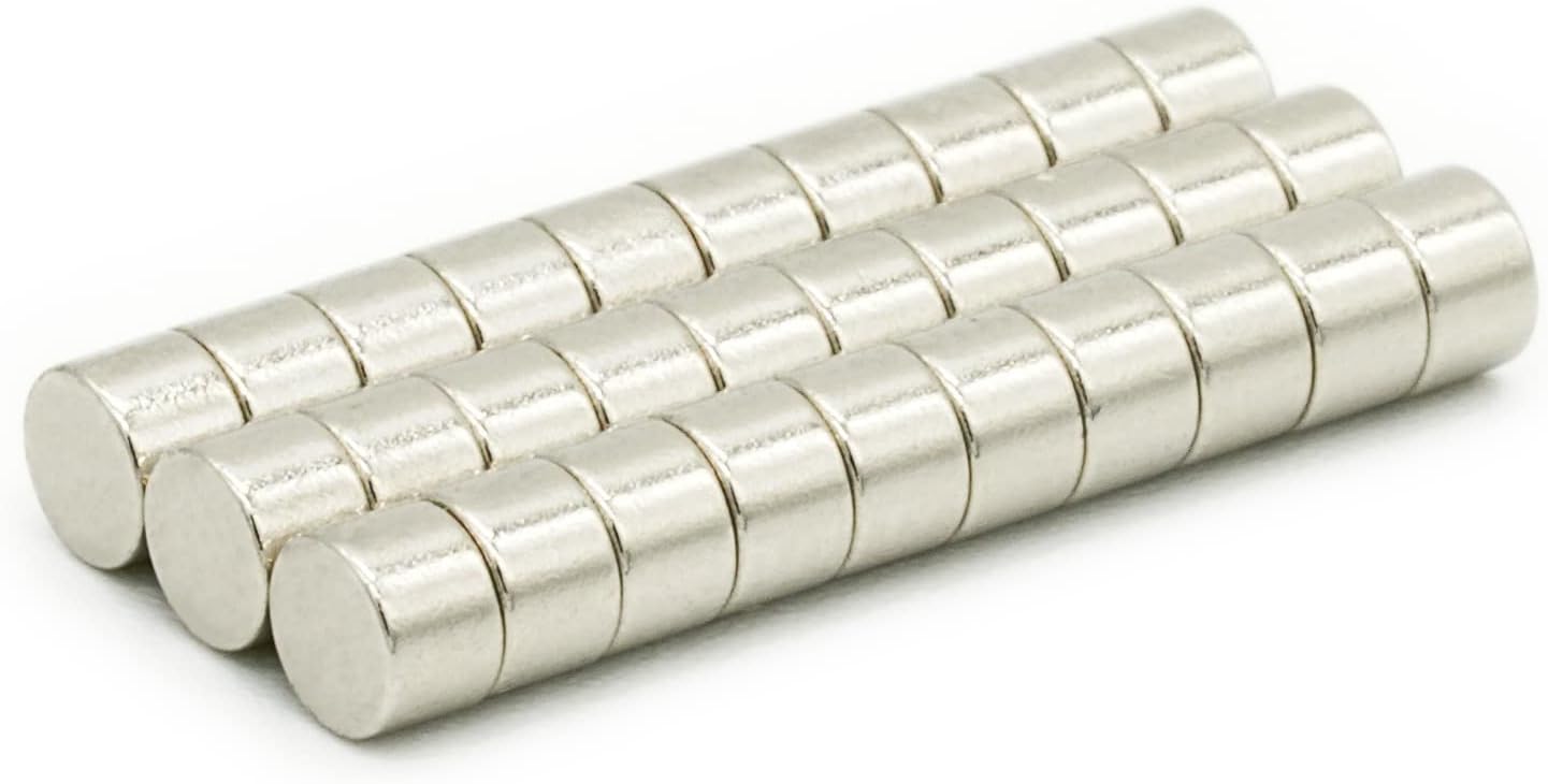 【市販最高グレード】【防錆】強力ネオジム磁石 3ｍｍ ×2mm 30個セット N54 特殊4層メッキ DIY 小型 丸型 工業用 キッチン 浴室 室外 事務所 多用途 KYOKEI