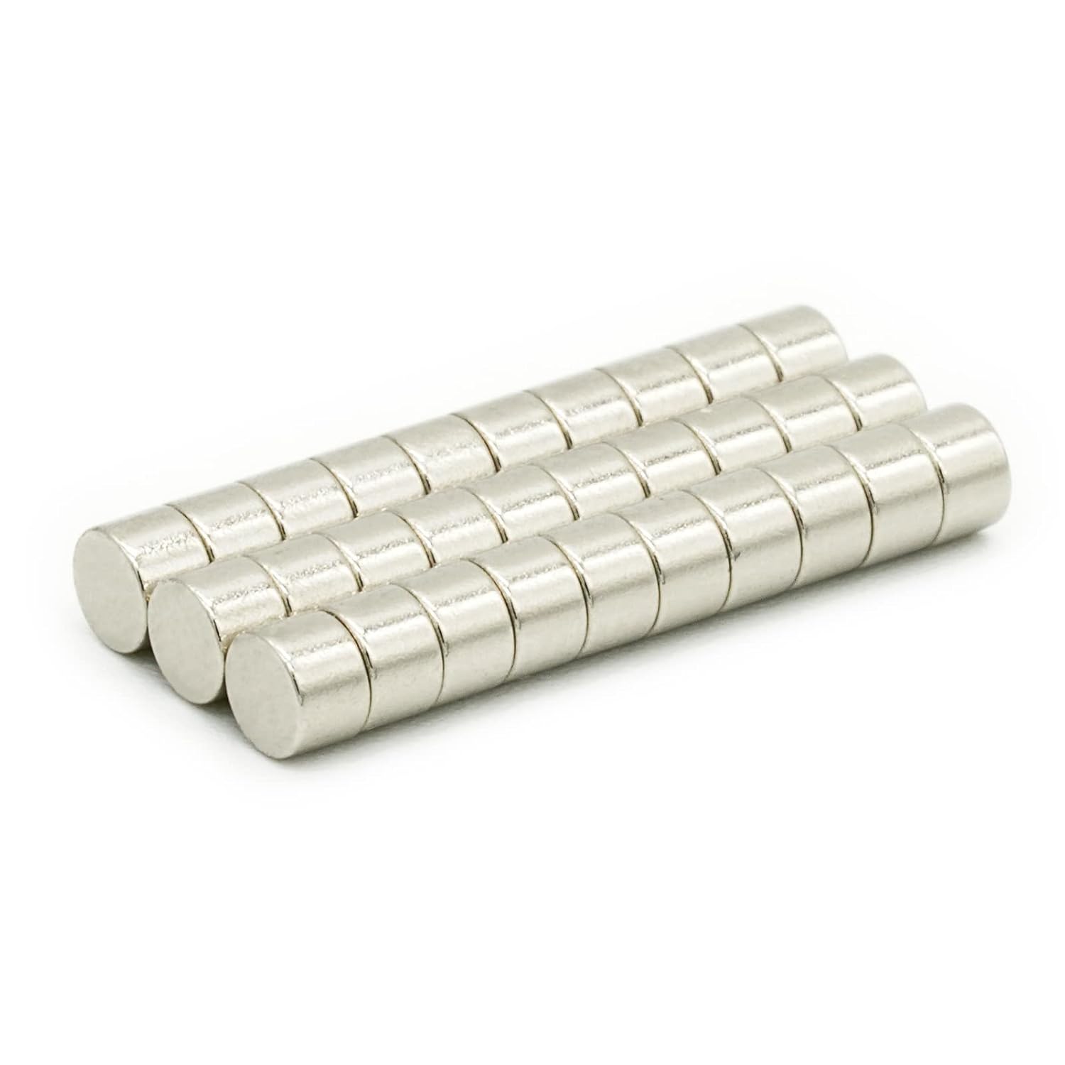 【耐熱強力】ネオジム磁石 N48SH, Φ3×2 (mm), (寸法公差±0.05mm) 【耐熱150℃】【防錆特殊4層メッキ】 DIY 小型 丸型 工業用 キッチン 浴室 室外 事務所 多用途 KYOKEI (30)