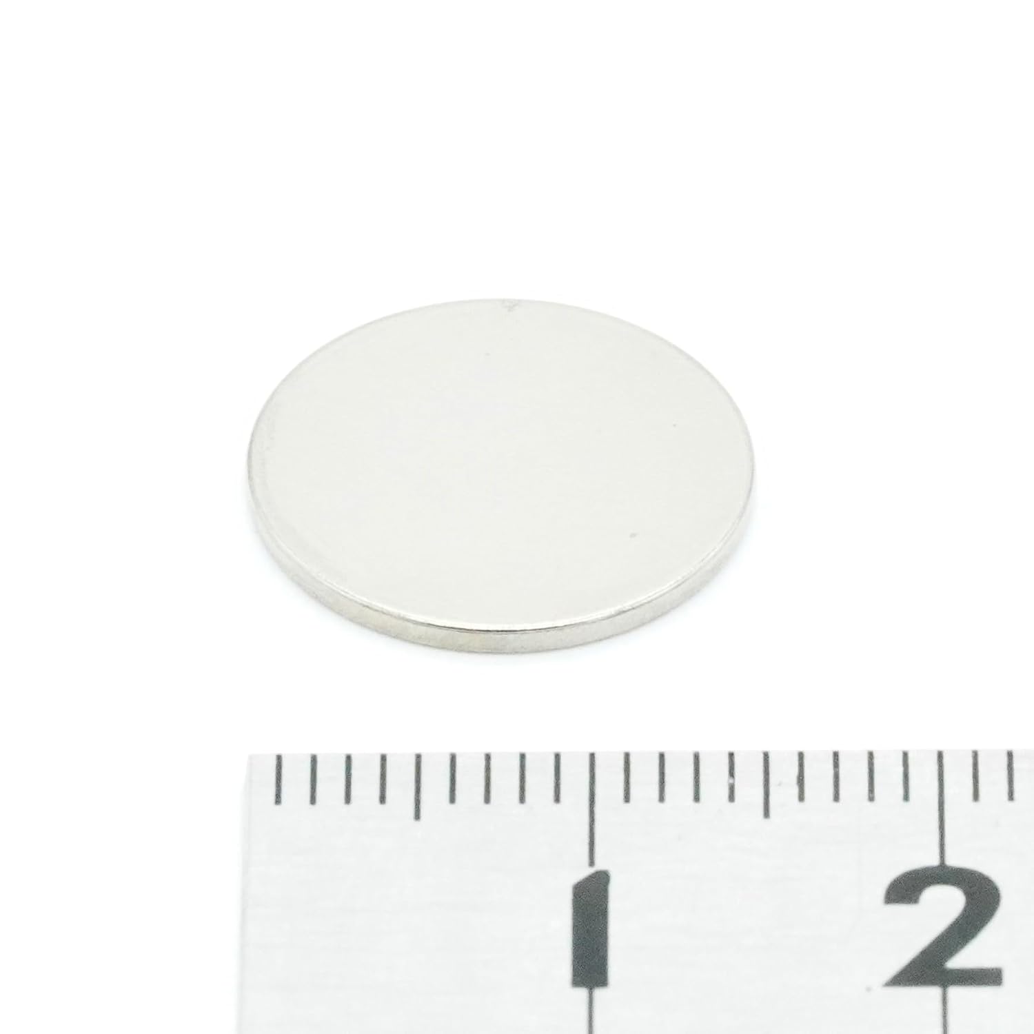 【防錆N35グレード】ネオジム磁石Φ14mmｘ1mm 高精度/公差±0.05mm 【防錆特殊4層メッキ】 DIY・工業用 KYOKEI (50)