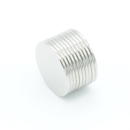 【市販最高グレード N54】防錆ネオジム磁石 Φ8×0.5（mm） 寸法公差±0.05 特殊4層防錆メッキ DIY 小型 丸型 工業用 キッチン 浴室 室外 事務所 多用途 KYOKEI (10)