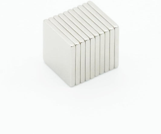 【市販最高グレード】N54 9x9x1（mm）強力ネオジム磁石 寸法公差±0.05 【防錆特殊4層メッキ】長さ9mm 幅9mm 厚さ1mm DIY 小型 角柱型 工業用 キッチン 浴室 室外 事務所 多用途 KYOKEI (10)