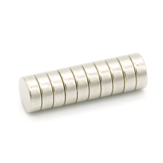 【耐熱強力】ネオジム磁石 N48SH, Φ3×1(mm), (寸法公差±0.05mm) 【耐熱150℃】【防錆特殊4層メッキ】 DIY 小型 丸型 工業用 キッチン 浴室 室外 事務所 多用途 KYOKEI (10)