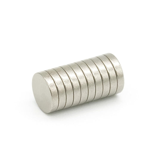 【耐熱強力】ネオジム磁石 N48SH, Φ5×1 (mm), (寸法公差±0.05mm) 【耐熱150℃】【防錆特殊4層メッキ】 DIY 小型 丸型 工業用 キッチン 浴室 室外 事務所 多用途 KYOKEI (10)