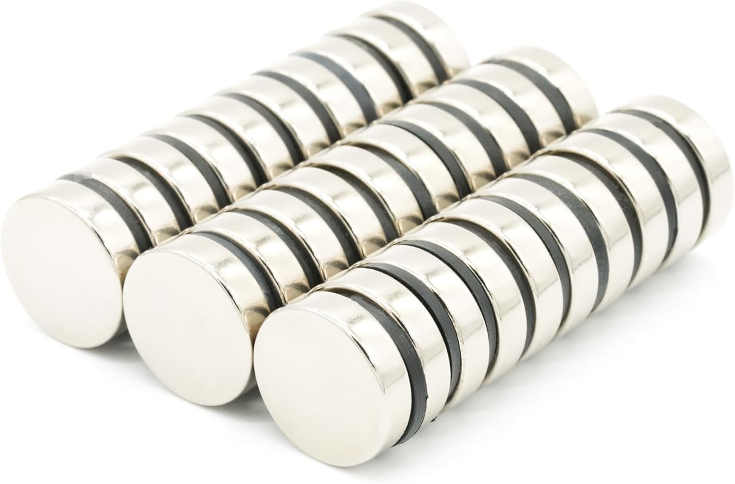 【防錆】強力ネオジム磁石 16ｍｍ × 4mm N35 丸形 DIY 工業用 KYOKEI 30個