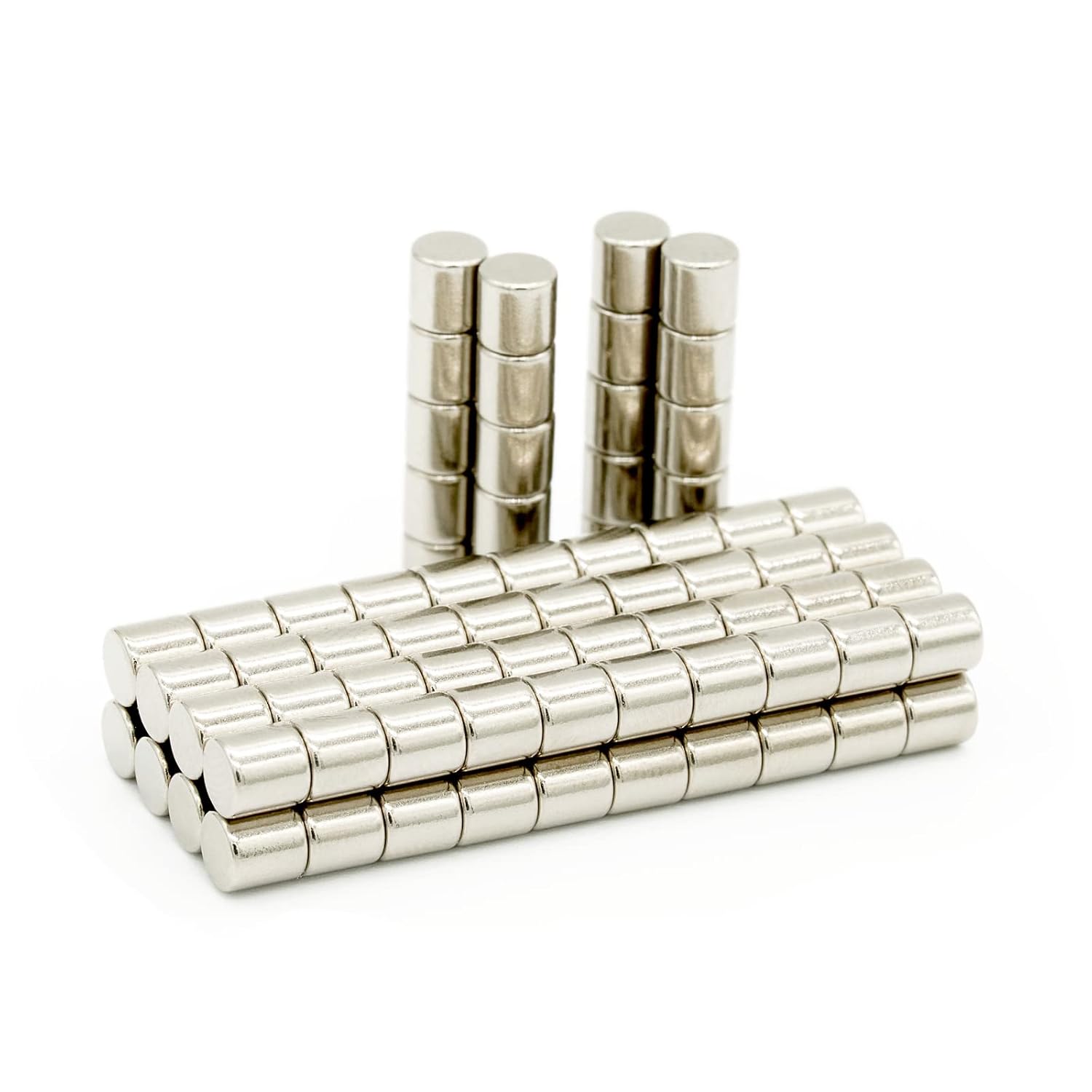 【市販最高グレード】【防錆】強力ネオジム磁石 4ｍｍ ×4mm 100個セット 特殊4層メッキ N54 DIY 小型 丸型 工業用 キッチン 浴室 室外 事務所 多用途 KYOKEI