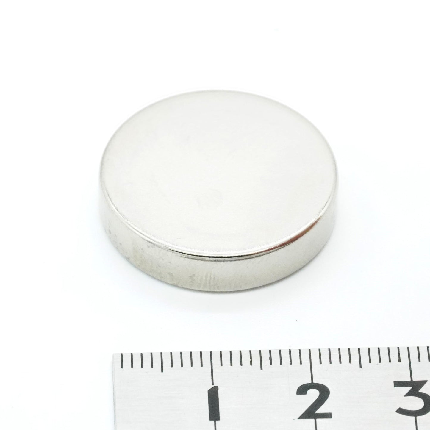 【防錆】強力ネオジム磁石 25mmｘ5.5mm 寸法公差±0.05mm 一般グレードN35 【防錆特殊4層メッキ】 外径25mm × 厚さ 5.5mm DIY・工業用 KYOKEI (10)