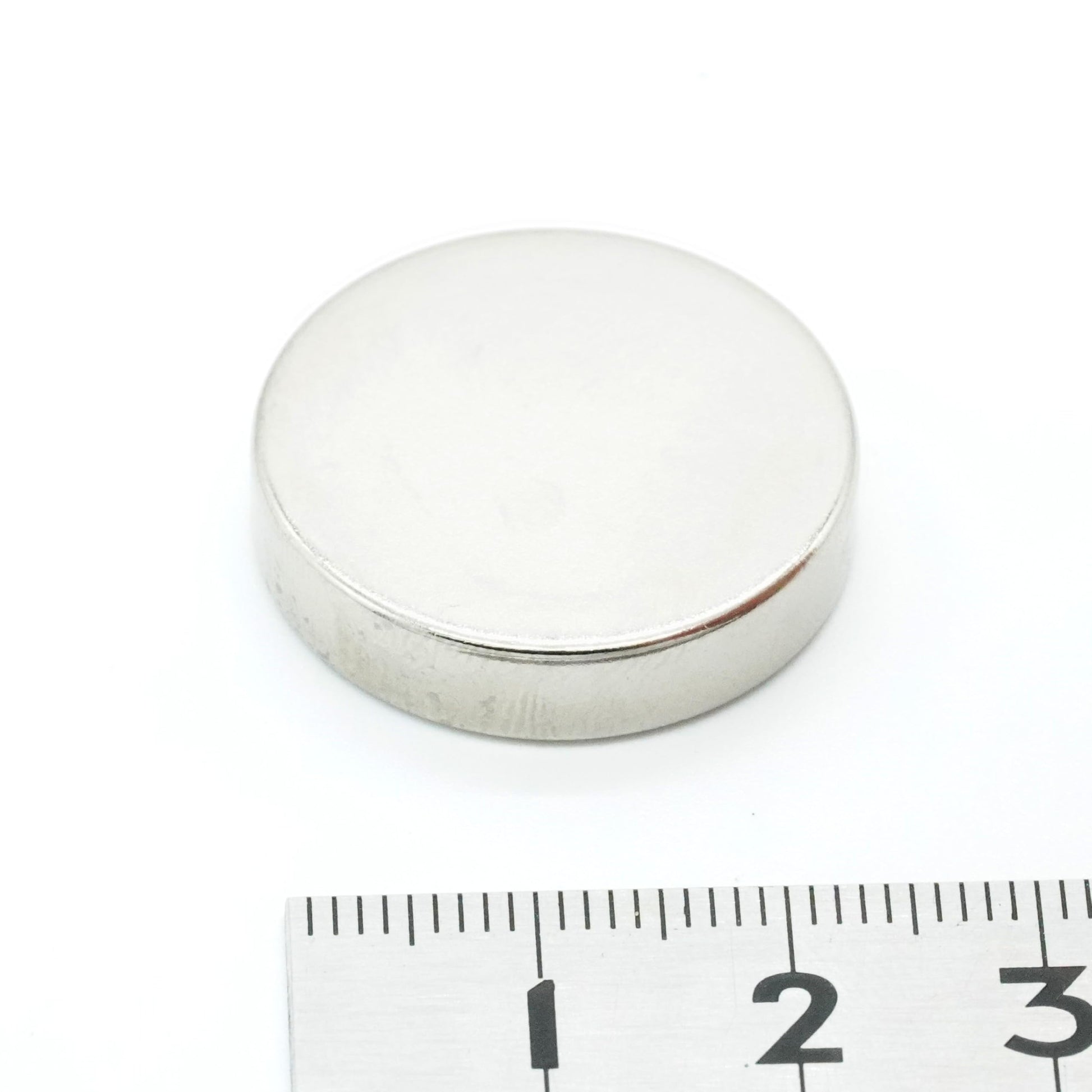 【防錆】強力ネオジム磁石 25mmｘ5.5mm 寸法公差±0.05mm 一般グレードN35 【防錆特殊4層メッキ】 外径25mm × 厚さ 5.5mm DIY・工業用 KYOKEI (10)