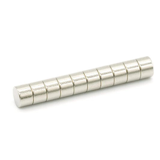 【耐熱強力】ネオジム磁石 N48SH, Φ3×2 (mm), (寸法公差±0.05mm) 【耐熱150℃】【防錆特殊4層メッキ】 DIY 小型 丸型 工業用 キッチン 浴室 室外 事務所 多用途 KYOKEI (10)