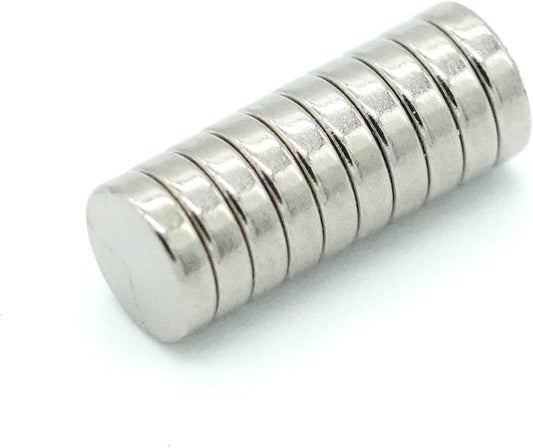 【市販最高グレード】N54 強力ネオジム磁石, Φ 6 × 1.5（mm）, (寸法公差±0.05) 【特殊防錆4層メッキ】外径6mm ｘ 厚さ1.5mm、 DIY 小型 丸型 工業用 キッチン 浴室 室外 事務所 多用途 KYOKEI (10)