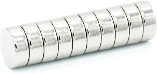 【市販最高グレード】N54 Φ 8×3（mm）強力ネオジム磁石 (寸法公差±0.05) 【防錆特殊4層メッキ】外径8mm x 厚さ3mm, DIY 小型 円柱型 工業用 キッチン 浴室 室外 事務所 多用途 KYOKEI (10)