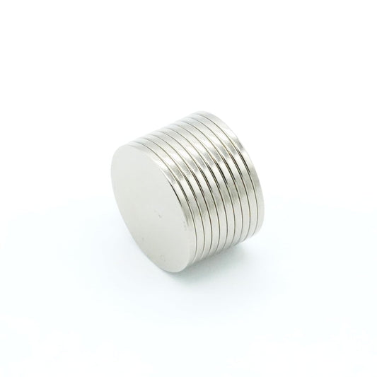 【防錆】強力ネオジム磁石 14mmｘ1mm 寸法公差±0.05mm 一般グレードN35 【防錆特殊4層メッキ】 外径14mm×厚さ1mm DIY・工業用 KYOKEI (10)