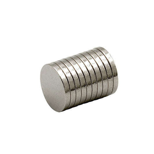 【耐熱強力】ネオジム磁石 N48SH, Φ4×0.5 (mm), (寸法公差±0.05mm) 【耐熱150℃】【防錆特殊4層メッキ】 DIY 小型 丸型 工業用 キッチン 浴室 室外 事務所 多用途 KYOKEI (10)