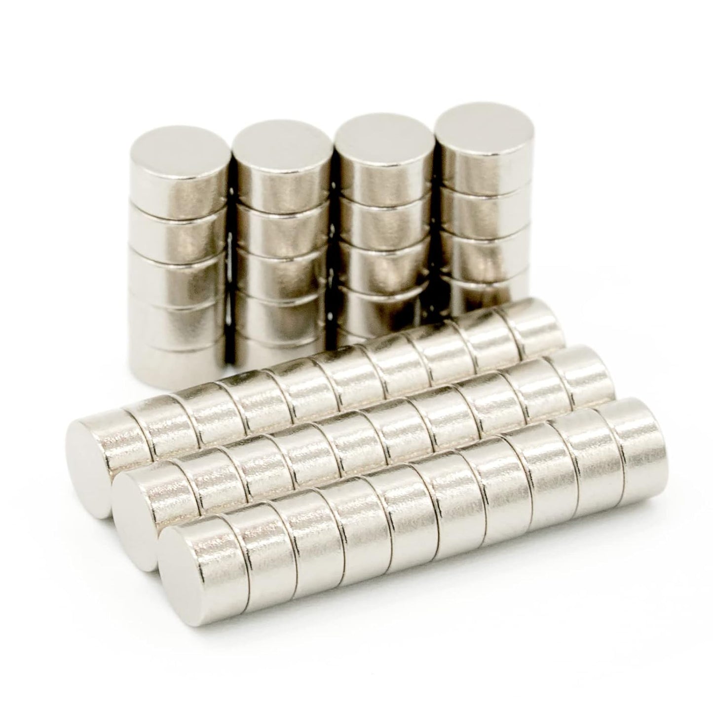 【耐熱強力】ネオジム磁石 N48SH, Φ4×2 (mm), (寸法公差±0.05mm) 【耐熱150℃】【防錆特殊4層メッキ】 DIY 小型 丸型 工業用 キッチン 浴室 室外 事務所 多用途 KYOKEI (50)