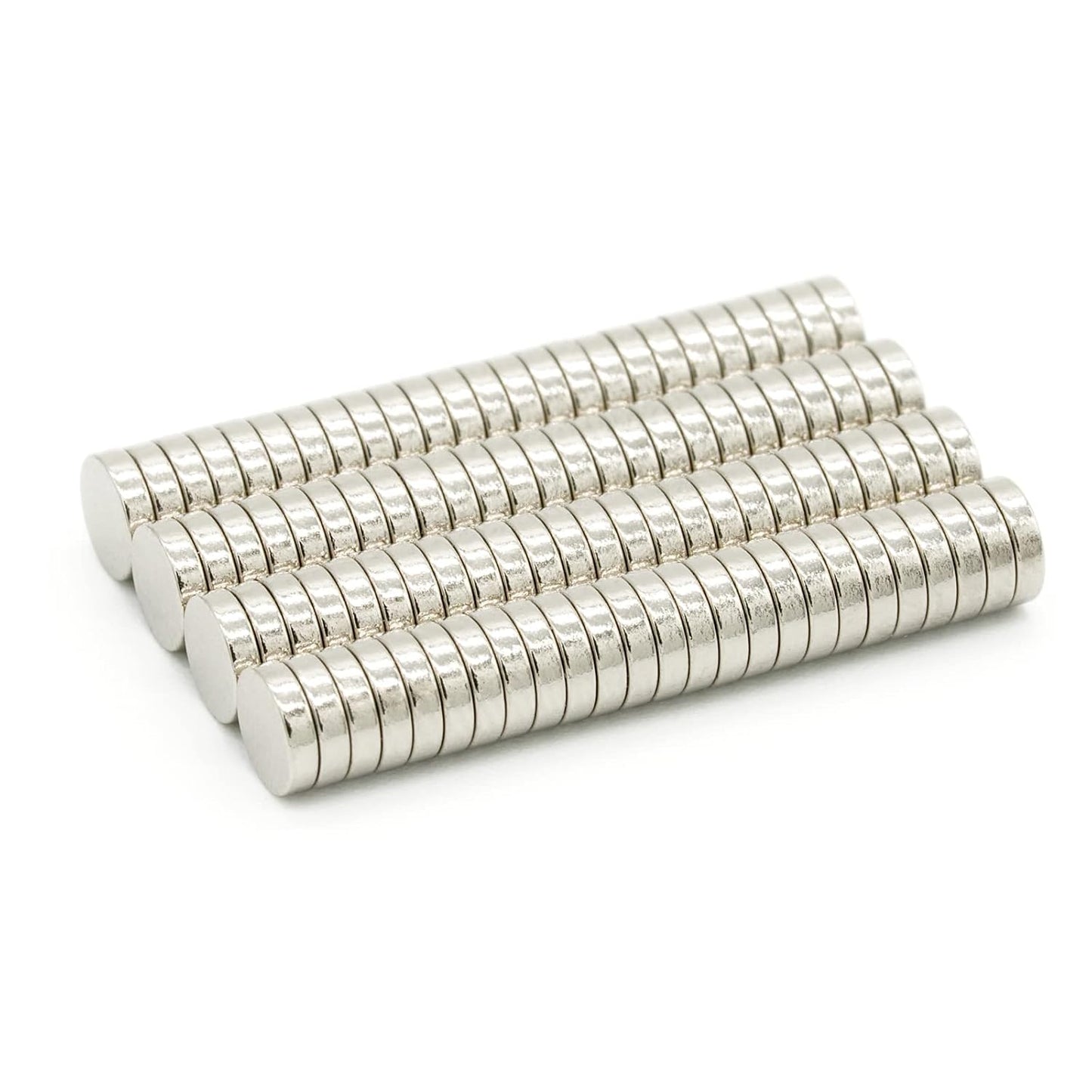 【耐熱強力】ネオジム磁石 N48SH, Φ4×1 (mm), (寸法公差±0.05mm) 【耐熱150℃】【防錆特殊4層メッキ】 DIY 小型 丸型 工業用 キッチン 浴室 室外 事務所 多用途 KYOKEI (100)