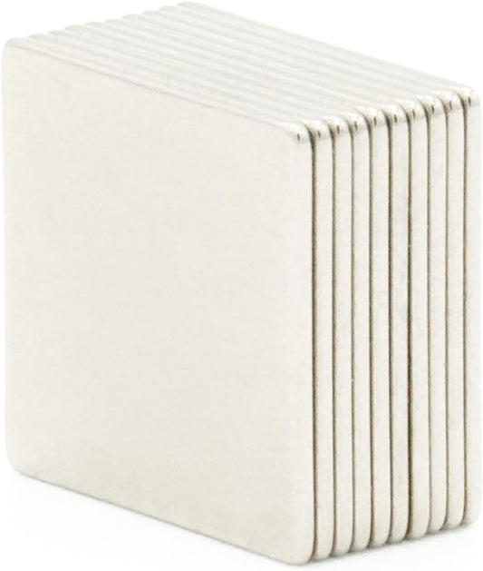 【耐熱強力グレード】N48SH 10×10×0.5 (mm) 強力ネオジム磁石 【耐熱150℃】寸法公差±0.05 【防錆特殊4層メッキ】長さ10mm 幅10mm 厚さ0.5mm DIY 小型 角柱型 工業用 キッチン 浴室 室外 事務所 多用途 KYOKEI (10)
