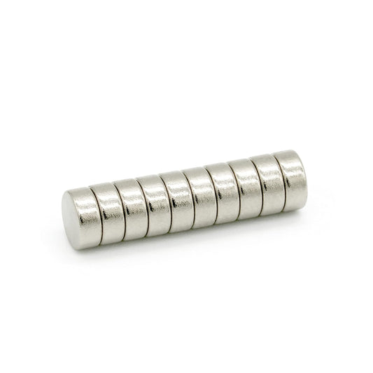 【市販最高グレード】【防錆】強力ネオジム磁石 5ｍｍ × 2mm N54 10個セット 特殊4層メッキ DIY 小型 丸型 工業用 キッチン 浴室 室外 事務所 多用途 KYOKEI