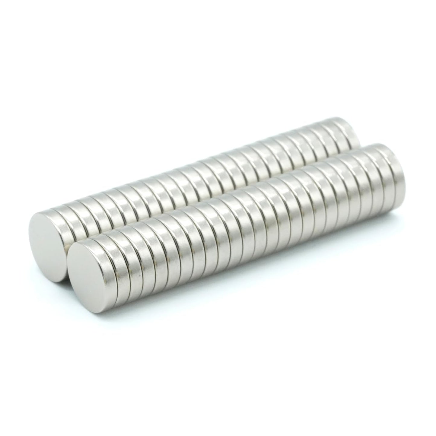 【市販最高グレード】N54 【防錆】強力ネオジム磁石 10mm ×2mm (寸法公差±0.05)【50個セット】 特殊4層メッキ DIY 小型 丸型 工業用 キッチン 浴室 室外 事務所 多用途 KYOKEI (50)