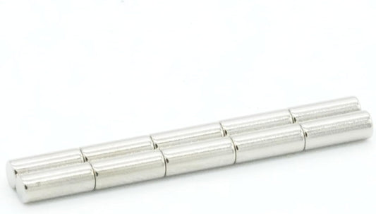 【市販最高グレード】N54 【防錆】強力ネオジム磁石 2ｍｍ ×5mm 10個セット 特殊4層メッキ DIY 小型 丸型 工業用 キッチン 浴室 室外 事務所 多用途 KYOKEI