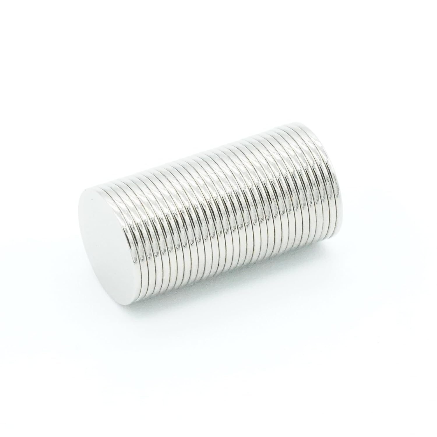 【市販最高グレード N54】防錆ネオジム磁石 Φ8×0.5（mm） 寸法公差±0.05 特殊4層防錆メッキ DIY 小型 丸型 工業用 キッチン 浴室 室外 事務所 多用途 KYOKEI (30)