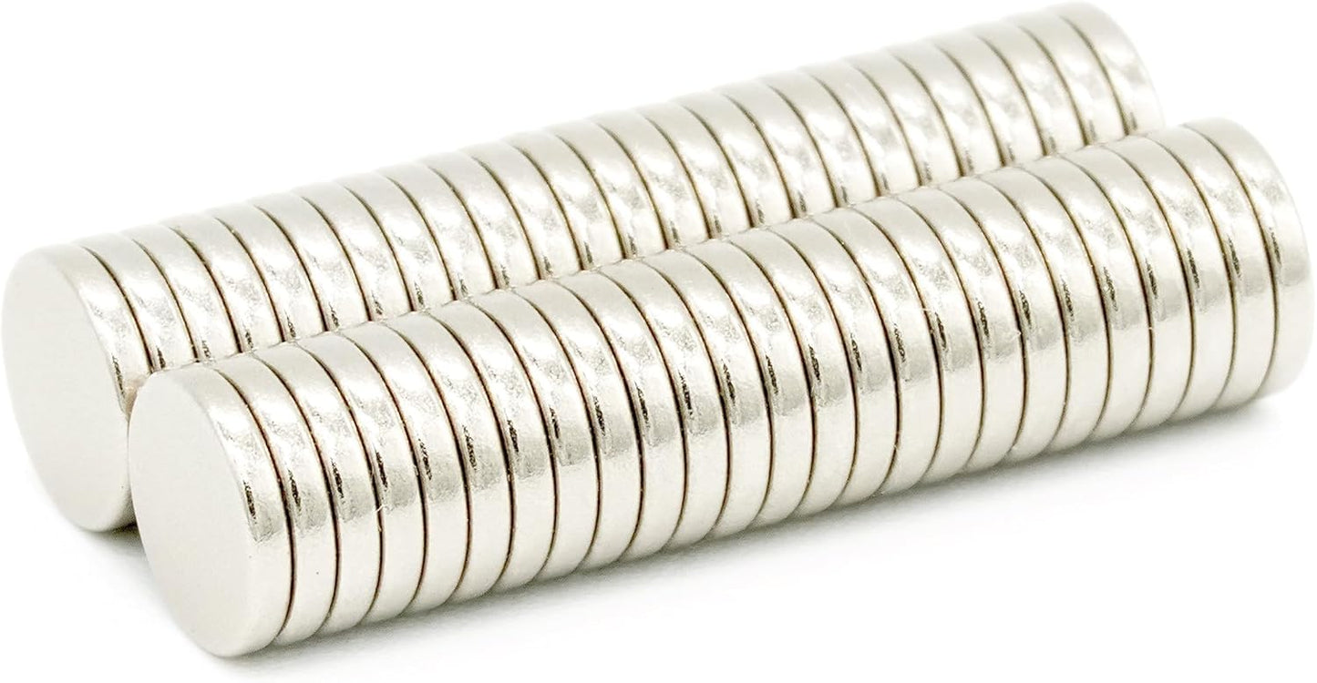 【市販最高グレード】【防錆】強力ネオジム磁石 6ｍｍ ×1mm 特殊4層メッキ N54 50個セット DIY 小型 丸型 工業用 キッチン 浴室 室外 事務所 多用途 KYOKEI