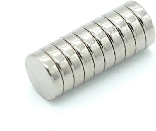 10個入り【市販最強グレード】N54 ネオジム磁石, Φ6×1.5 (mm) 寸法公差±0.05mm 特殊4層防錆メッキ, 丸型, DIY・工業用・キッチン・浴室・室外・事務所 多用途 KYOKEI (10)
