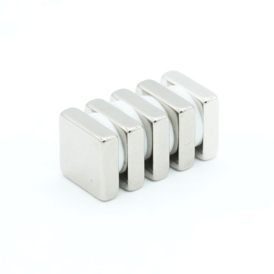 【市販最高グレード】N54 【防錆】強力ネオジム磁石 10mm ×10mm×3mm 寸法公差±0.05 5個セット 特殊4層メッキ DIY 小型 丸型 工業用 キッチン 浴室 室外 事務所 多用途 KYOKEI
