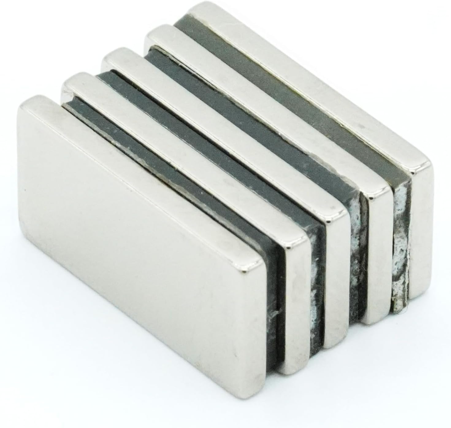 5個入り【防錆】強力ネオジム磁石 N35 20 × 10 × 2（mm） 角型 寸法公差±0.05mm 【防錆特殊4層メッキ】 長さ 20mm × 幅 10mm × 高さ ２mm DIY・工業用 KYOKEI (5)