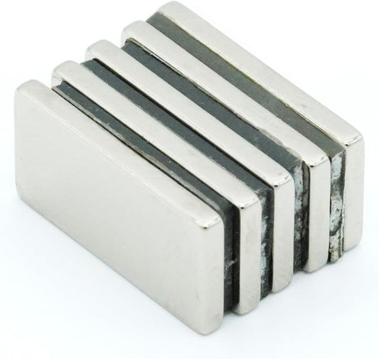 5個入り【防錆】強力ネオジム磁石 N35 20 × 10 × 2（mm） 角型 寸法公差±0.05mm 【防錆特殊4層メッキ】 長さ 20mm × 幅 10mm × 高さ ２mm DIY・工業用 KYOKEI (5)
