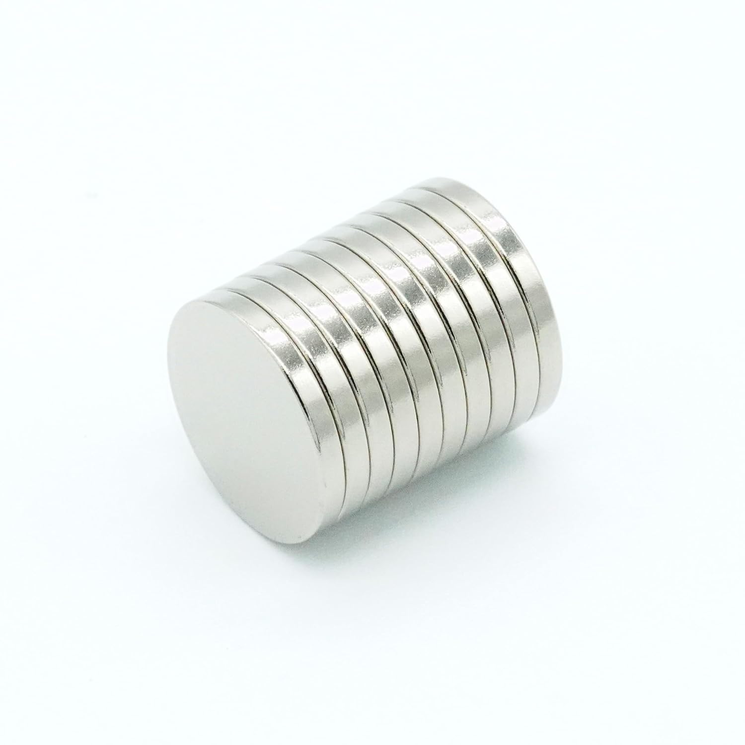 【防錆】強力ネオジム磁石 13mmｘ1.5mm 寸法公差±0.05mm 一般グレードN35 【防錆特殊4層メッキ】 外径13mm×厚さ1.5mm DIY・工業用 KYOKEI (10)