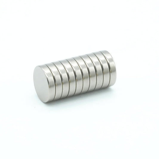 【市販最高グレード】N54 【防錆】強力ネオジム磁石 10mm ×2mm (寸法公差±0.05) 【10個セット】特殊4層メッキ DIY 小型 丸型 工業用 キッチン 浴室 室外 事務所 多用途 KYOKEI (10)