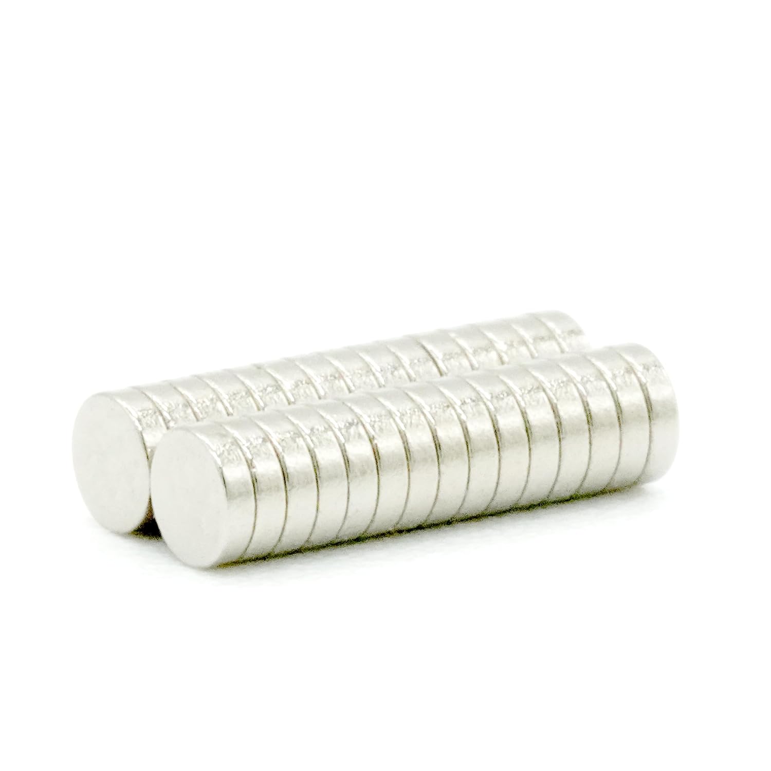 【耐熱強力】ネオジム磁石 N48SH, Φ2×0.5 (mm), (寸法公差±0.05mm) 【耐熱150℃】【防錆特殊4層メッキ】 DIY 小型 丸型 工業用 キッチン 浴室 室外 事務所 多用途 KYOKEI (30)