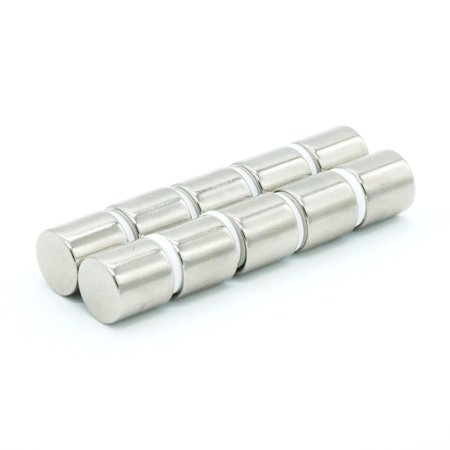 【防錆】強力ネオジム磁石 10ｍｍ × 10mm N35 10個セット 特殊4層メッキ DIY 小型 丸型 工業用 キッチン 浴室 室外 事務所 多用途 KYOKEI