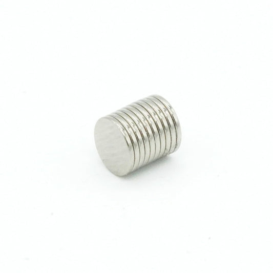 【耐熱強力】ネオジム磁石 N48SH, Φ5×0.5 (mm), (寸法公差±0.05mm) 【耐熱150℃】【防錆特殊4層メッキ】 DIY 小型 丸型 工業用 キッチン 浴室 室外 事務所 多用途 KYOKEI (10)