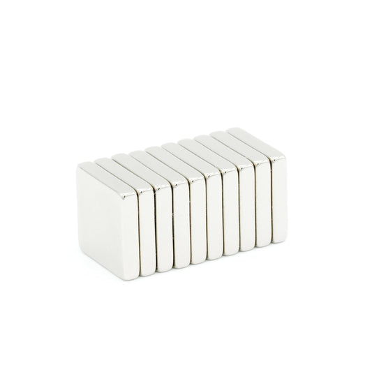 【防錆】強力ネオジム磁石 10ｍｍ × 10mm × 2mm 10個セット 角型 N35 DIY 工業用 KYOKEI