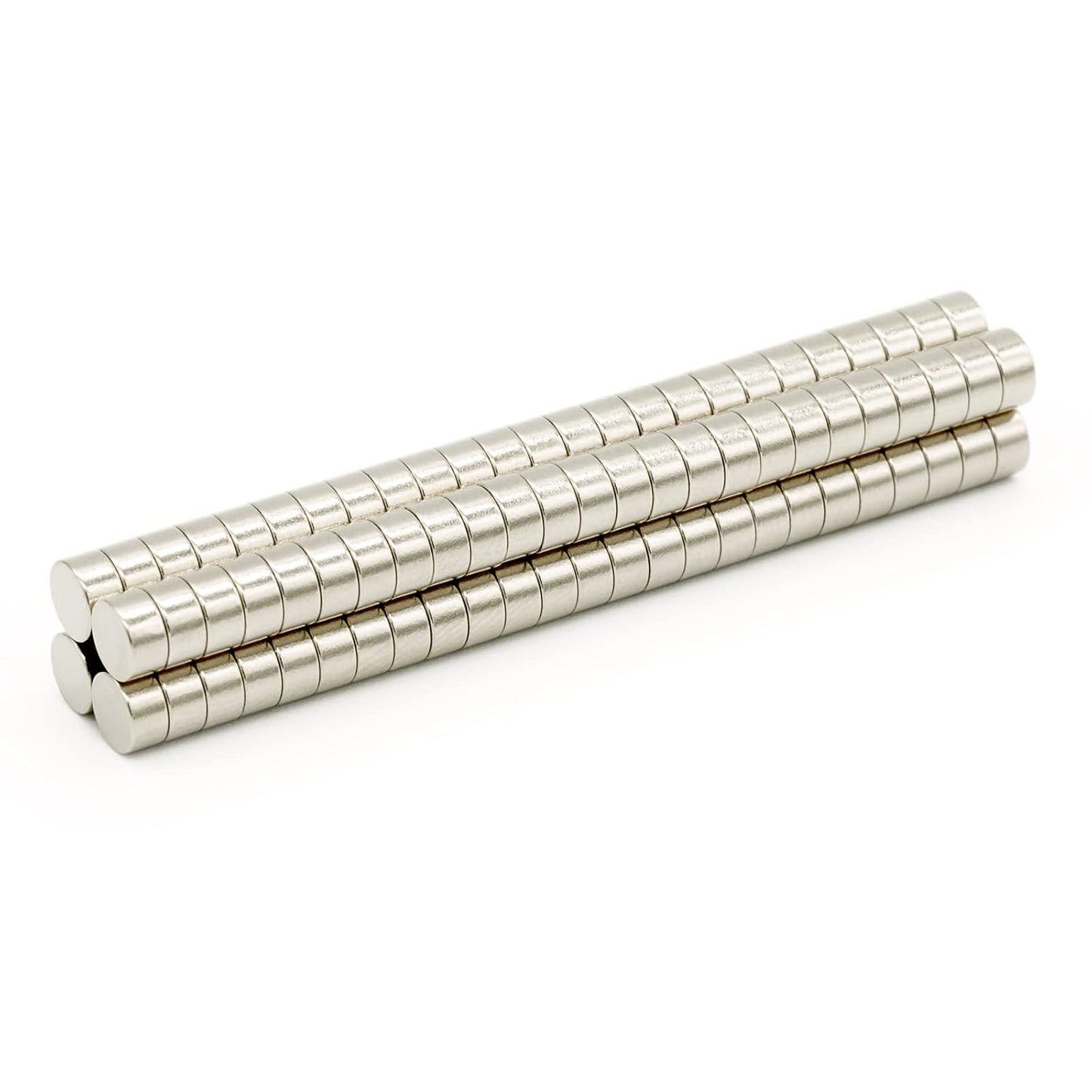 【耐熱強力】ネオジム磁石 N48SH, Φ4×2 (mm), (寸法公差±0.05mm) 【耐熱150℃】【防錆特殊4層メッキ】 DIY 小型 丸型 工業用 キッチン 浴室 室外 事務所 多用途 KYOKEI (100)