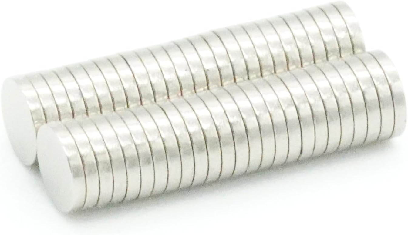 【防錆】強力ネオジム磁石 3ｍｍ × 0.5mm 特殊4層メッキ N35 DIY 小型 丸型 工業用 キッチン 浴室 室外 事務所 多用途 KYOKEI (50)