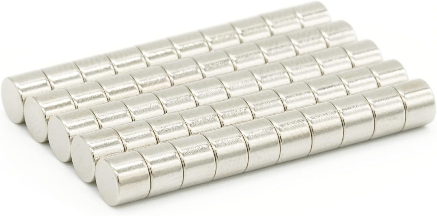 【市販最高グレード】【防錆】強力ネオジム磁石 4ｍｍ ×3mm 50個セット 特殊4層メッキ N54 DIY 小型 丸型 工業用 キッチン 浴室 室外 事務所 多用途 KYOKEI