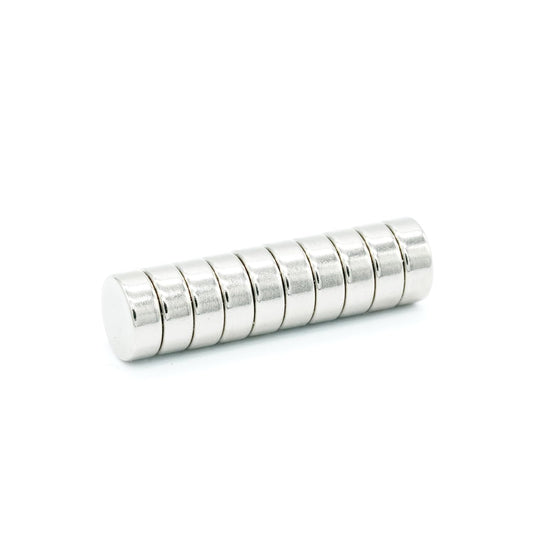 【防錆】強力ネオジム磁石 8ｍｍ × 3mm 10個セット N35 特殊4層メッキ DIY 小型 丸型 工業用 キッチン 浴室 室外 事務所 多用途 KYOKEI