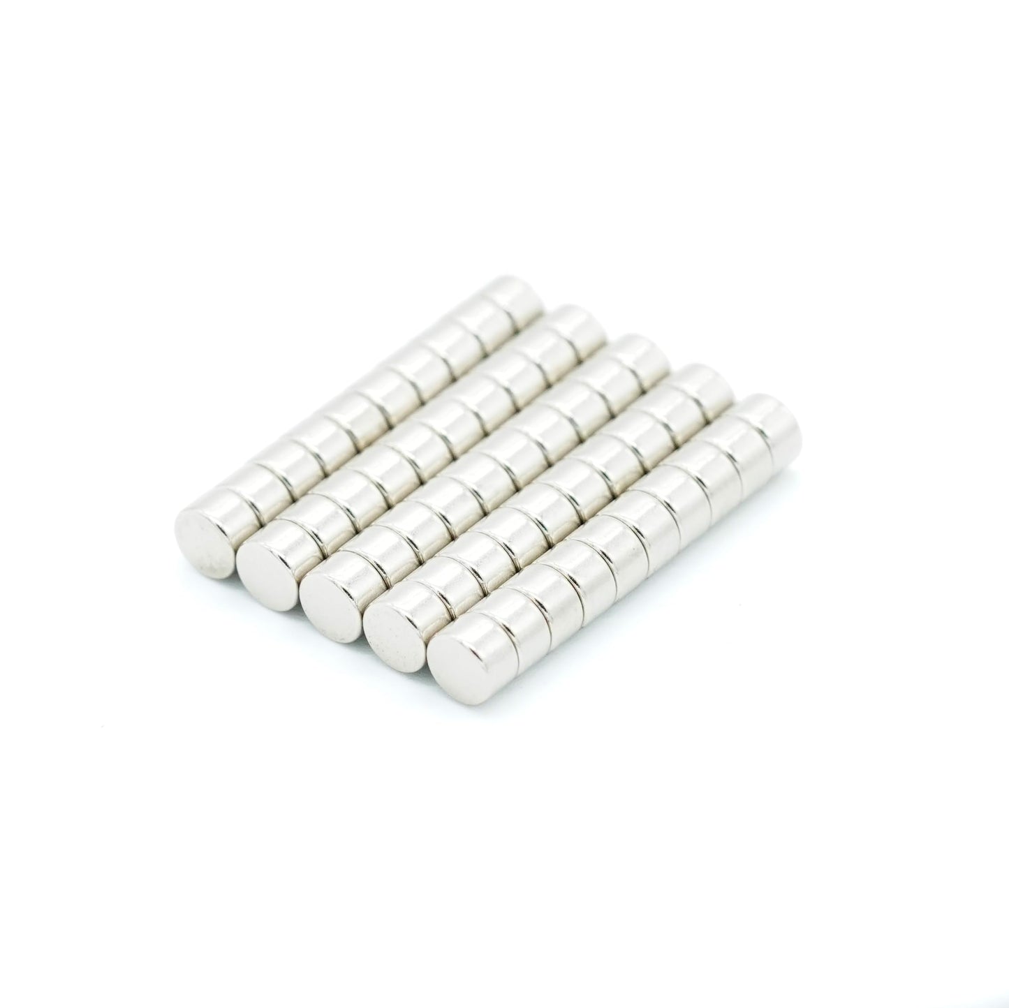 ネオジム磁石 特殊防錆4層メッキ 丸型 Φ5×3mm N54 50個セット
