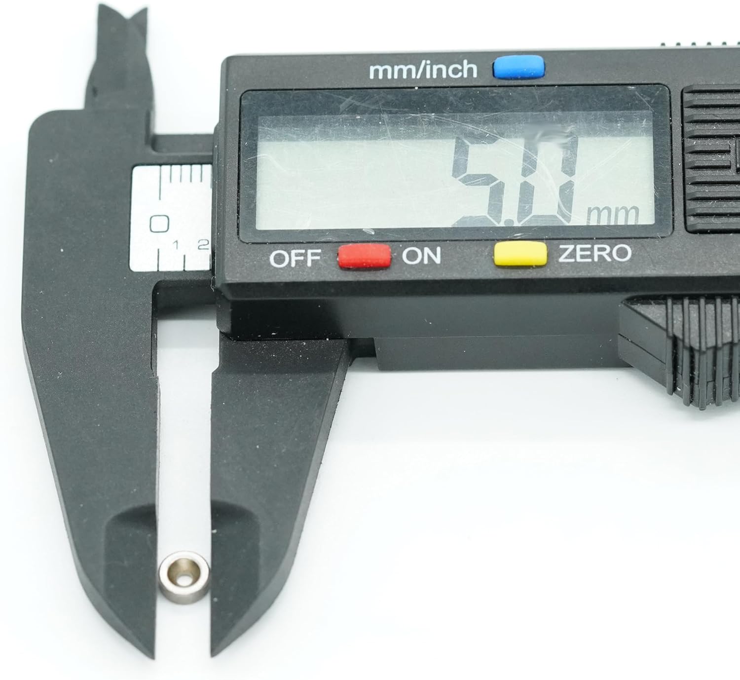 【一般グレード】N35 ネオジム磁石, Φ5×２ (mm) M1.4皿穴 寸法公差±0.05mm 特殊4層防錆メッキ, 丸型, DIY・工業用・キッチン・浴室・室外・事務所 多用途 KYOKEI (10)
