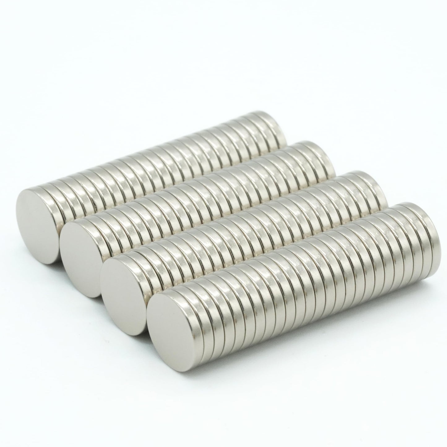 【市販最高グレード】N54 【防錆】強力ネオジム磁石 10mm ×1.5mm (寸法公差±0.05) 特殊4層メッキ DIY 小型 丸型 工業用 キッチン 浴室 室外 事務所 多用途 KYOKEI (100)