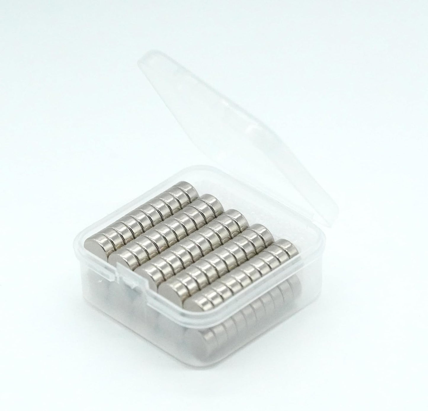 【市販最高グレード】N54 強力ネオジム磁石, Φ 8×2（mm）, (寸法公差±0.05) 【 特殊防錆4層メッキ】外径 8mm x 厚さ 2mm, DIY 小型 丸型 工業用 キッチン 浴室 室外 事務所 多用途, KYOKEI (100)