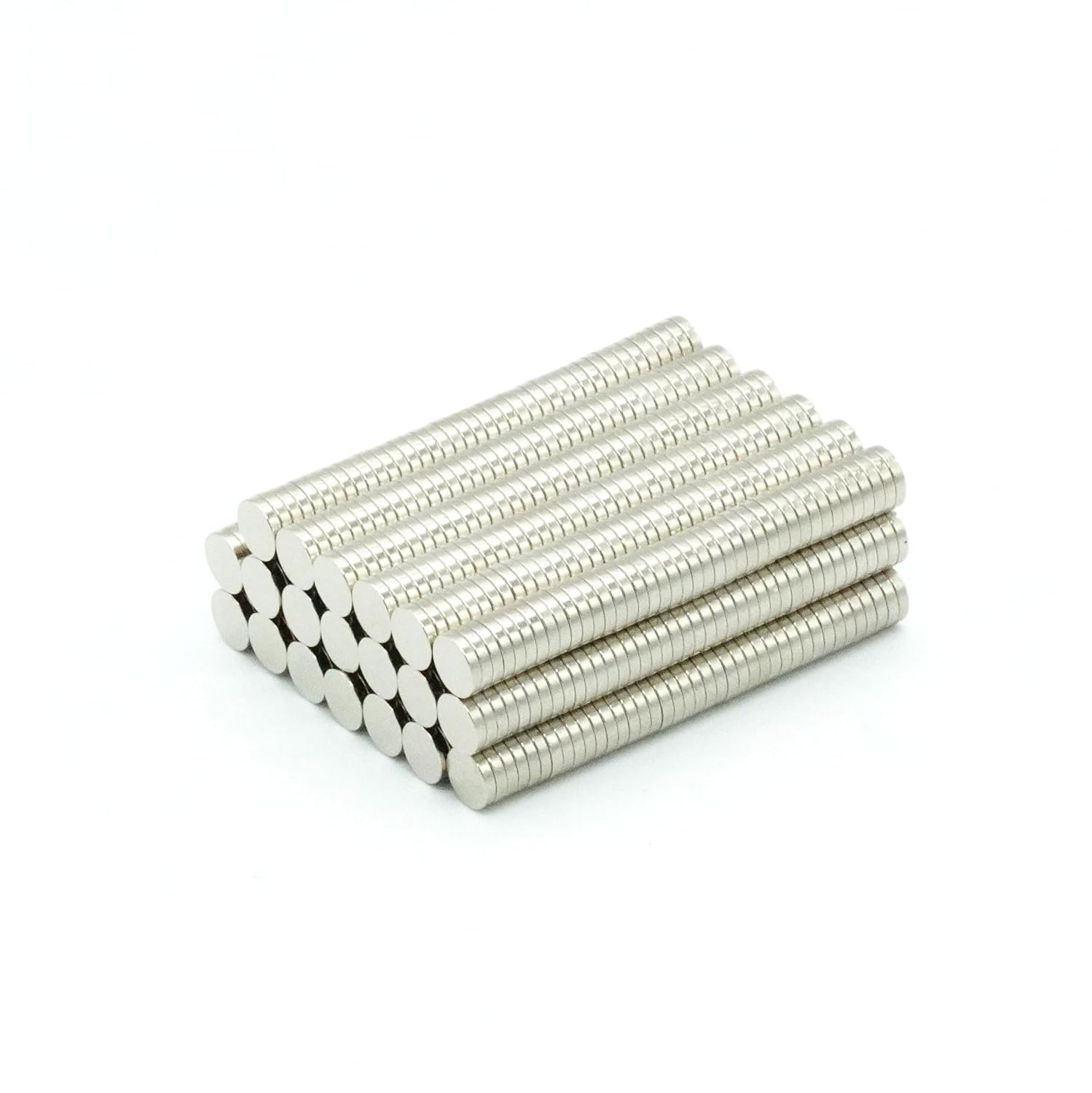 N35 ネオジム磁石 Φ５ｘ１（ｍｍ）400個及び1000個セット ニッケル-銅‐ニッケルの3層メッキ 寸法精度±0.05 (400)