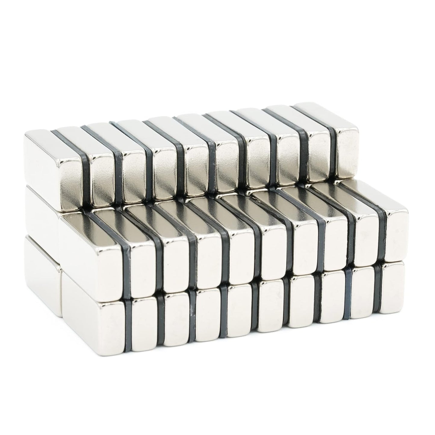 【防錆】強力ネオジム磁石 20ｍｍ × 10mm × 5mm 角型 50個セット N35 DIY 工業用 KYOKEI