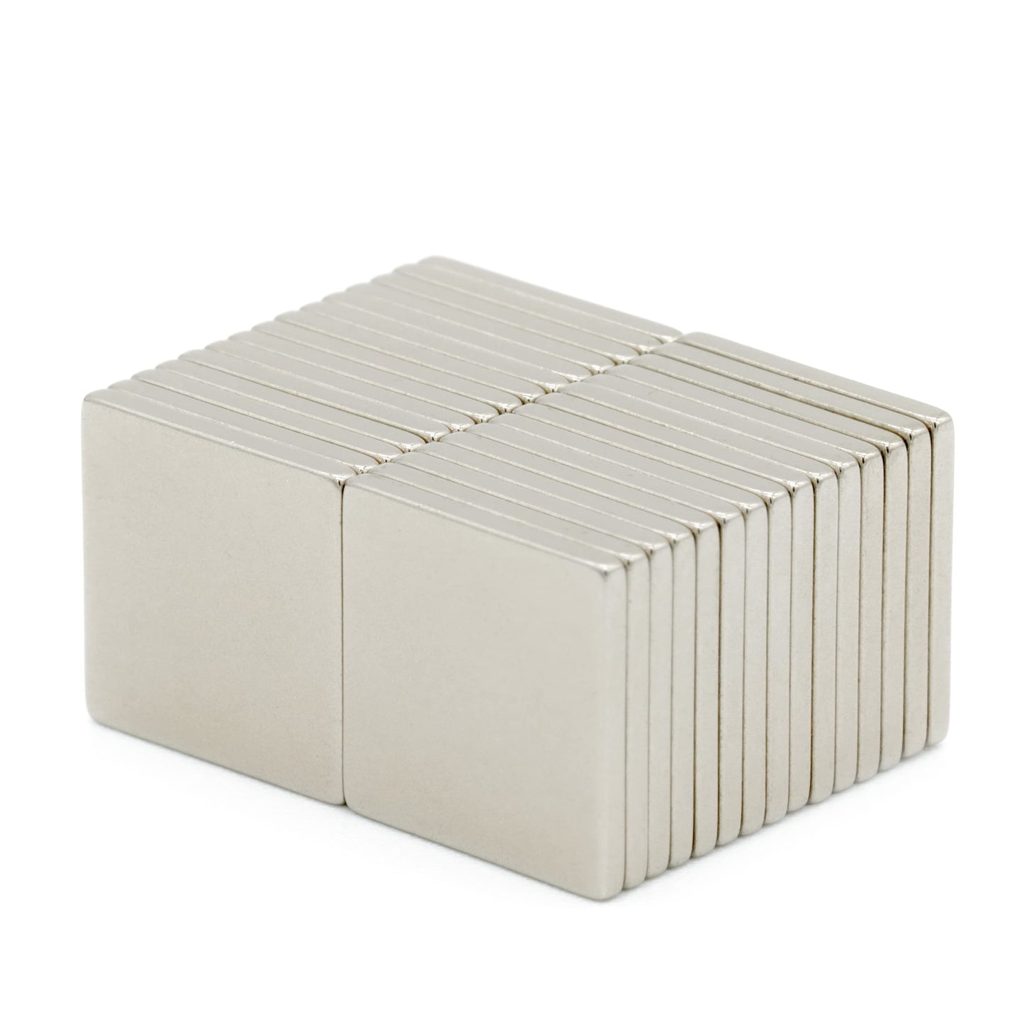 30個入り【耐熱強力グレード】【N48SH】防錆ネオジム磁石 10x10x1（mm） 寸法公差±0.05 【防錆特殊4層メッキ】長さ10mm 幅10mm 厚さ1mm DIY 小型 角柱型 工業用 キッチン 浴室 室外 事務所 多用途 KYOKEI (30)