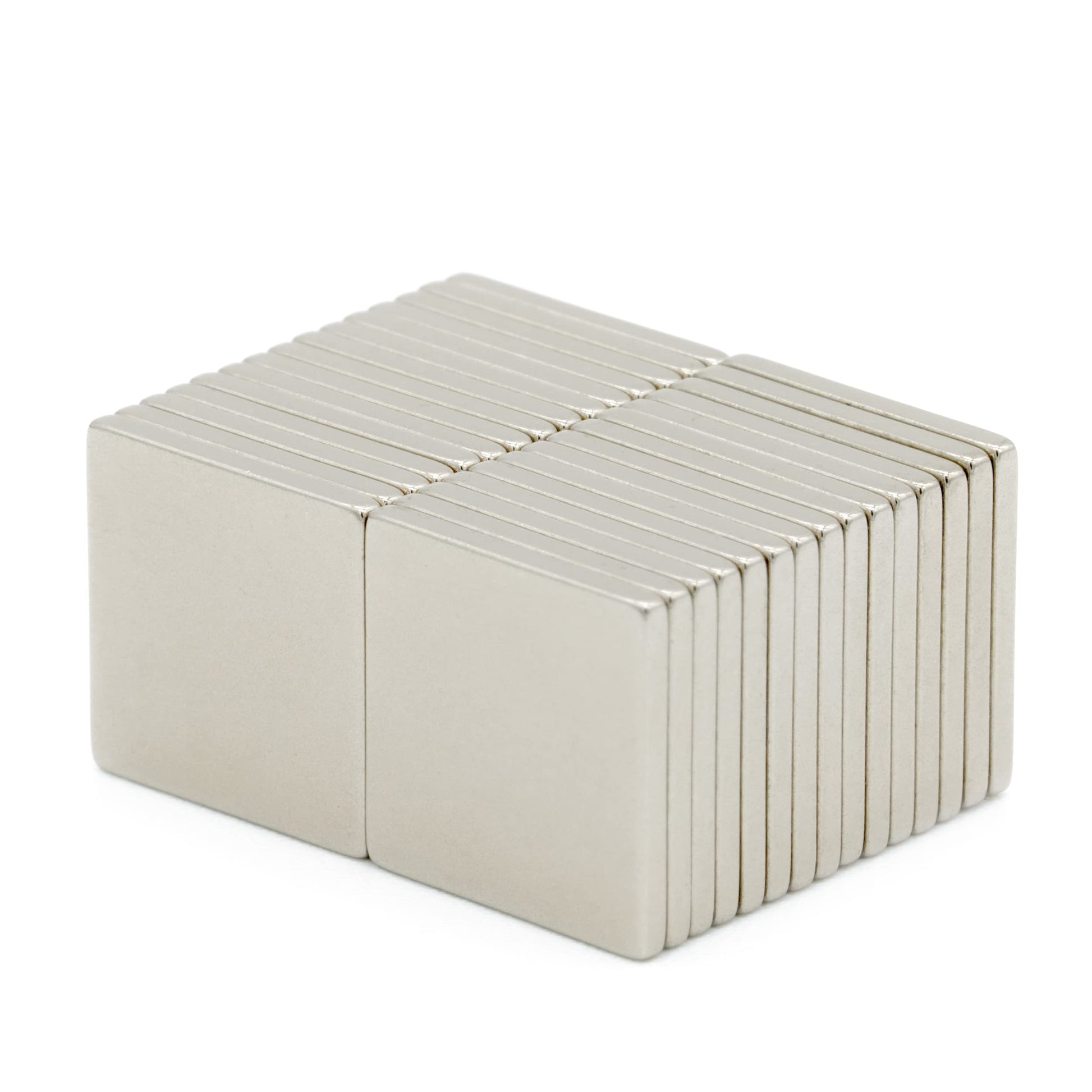 30個入り【耐熱強力グレード】【N48SH】防錆ネオジム磁石 10x10x1（mm） 寸法公差±0.05 【防錆特殊4層メッキ】長さ10mm 幅10mm 厚さ1mm DIY 小型 角柱型 工業用 キッチン 浴室 室外 事務所 多用途 KYOKEI (30)
