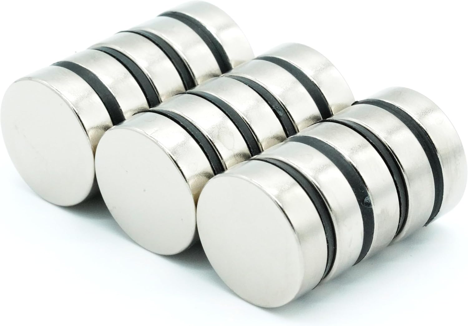 【防錆】強力ネオジム磁石 18ｍｍ × 5mm (寸法精度±0.05）N35 特殊4層メッキ 【15個セット】DIY 小型 丸型 工業用 キッチン 浴室 室外 事務所 多用途 KYOKEI