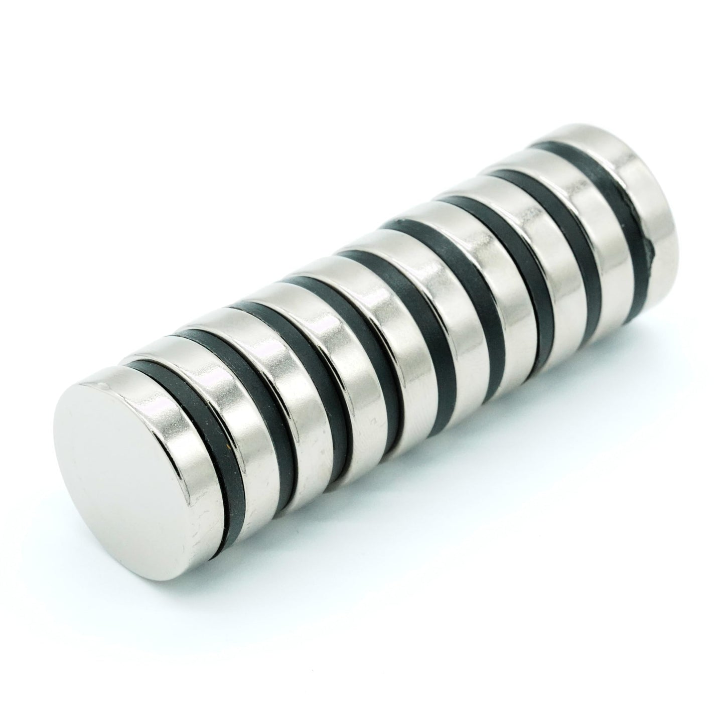 【防錆】強力ネオジム磁石 25mmｘ5.5mm 寸法公差±0.05mm 一般グレードN35 【防錆特殊4層メッキ】 外径25mm × 厚さ 5.5mm DIY・工業用 KYOKEI (10)